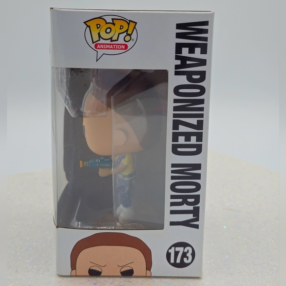 Funko POP! Rick and Morty Weaponized Morty #173 Vinyl Figure - Picture 3 of 7